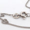Collier Collier - Croix en or blanc 18 Kt et diamants naturels 58 Facettes