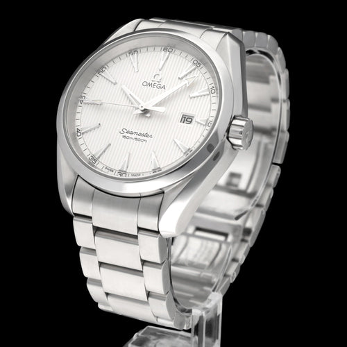 Montre Omega Seamaster Aqua Terra - Montre quartz acier 39 mm 58 Facettes OMG/SEA/343