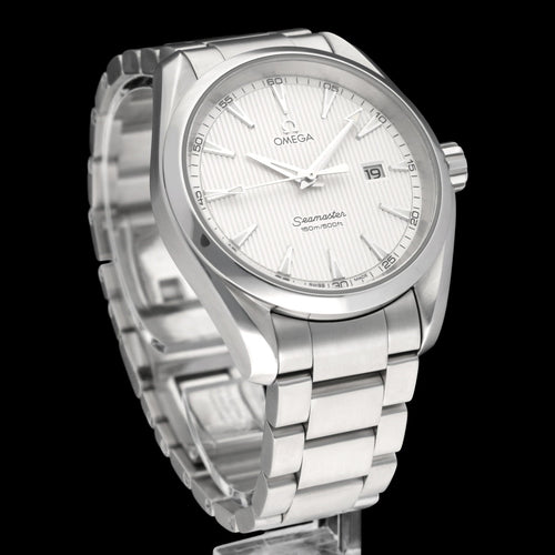 Montre Omega Seamaster Aqua Terra - Montre quartz acier 39 mm 58 Facettes OMG/SEA/343