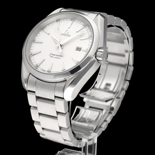 Montre Omega Seamaster Aqua Terra - Montre quartz acier 39 mm 58 Facettes OMG/SEA/343