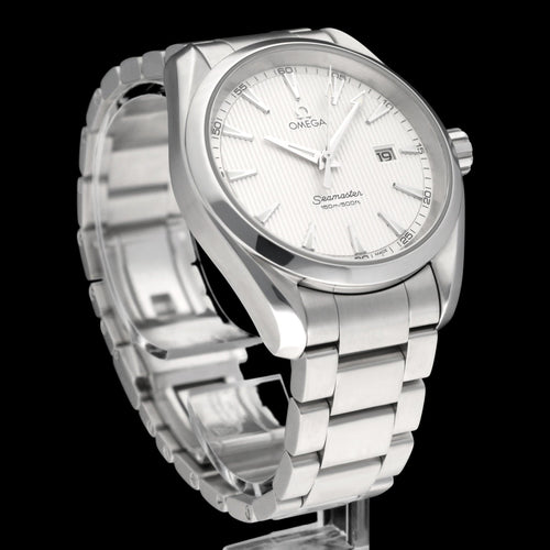Montre Omega Seamaster Aqua Terra - Montre quartz acier 39 mm 58 Facettes OMG/SEA/343