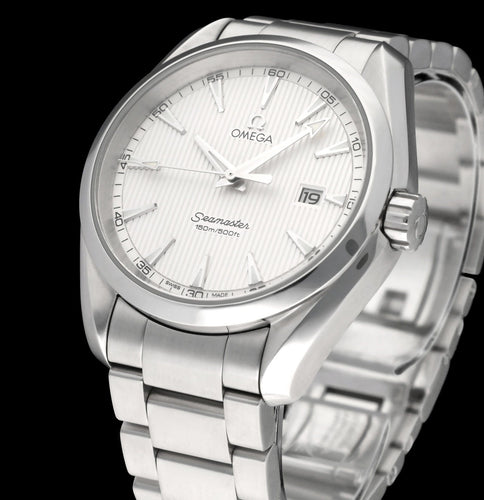 Montre Omega Seamaster Aqua Terra - Montre quartz acier 39 mm 58 Facettes OMG/SEA/343