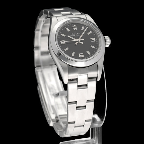 Montre Rolex Oyster Perpetual - Montre dame 26 mm en acier réf. 76080 58 Facettes ROL/OOP/208