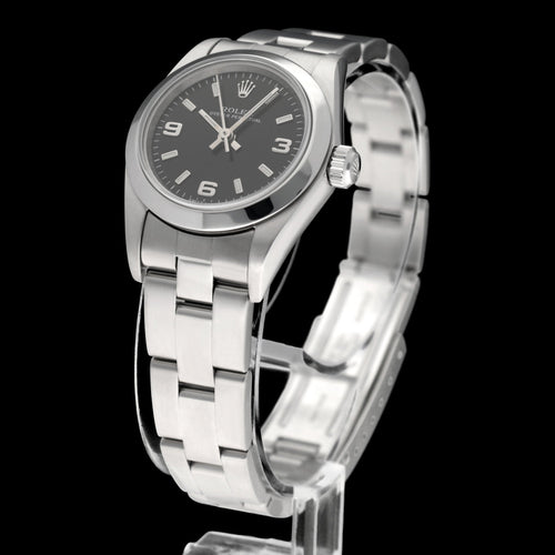 Montre Rolex Oyster Perpetual - Montre dame 26 mm en acier réf. 76080 58 Facettes ROL/OOP/208