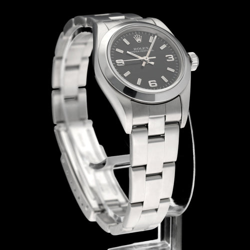 Montre Rolex Oyster Perpetual - Montre dame 26 mm en acier réf. 76080 58 Facettes ROL/OOP/208