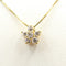 Collier Collier et pendentif - Or jaune 18 kt et diamants taille brillant 58 Facettes