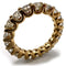 Bague Alliance - Bague en or jaune 18K et diamants 58 Facettes UKA000072GM