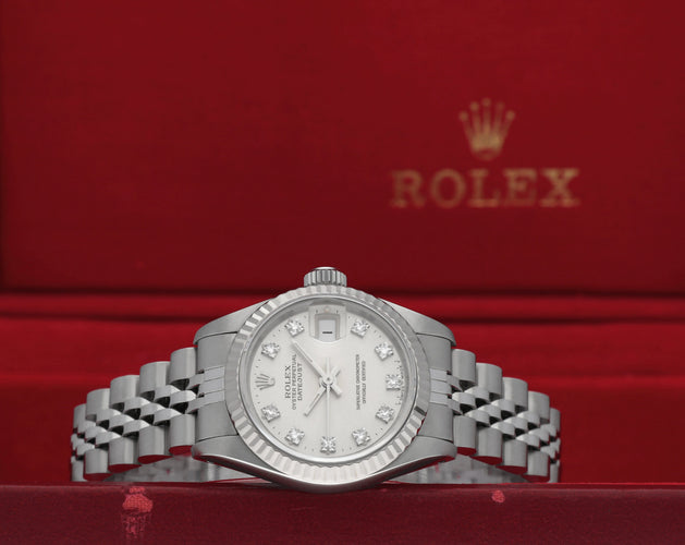 Montre Rolex Lady-Datejust - Montre femme réf. 69174G (1991) 26 mm 58 Facettes ROL/LDJ/498