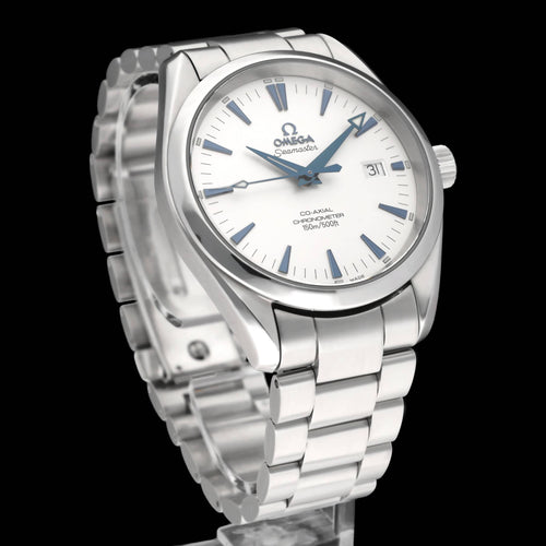 Montre Omega Seamaster Aqua Terra - Montre automatique en acier 39 mm 58 Facettes OMG/SEA/349