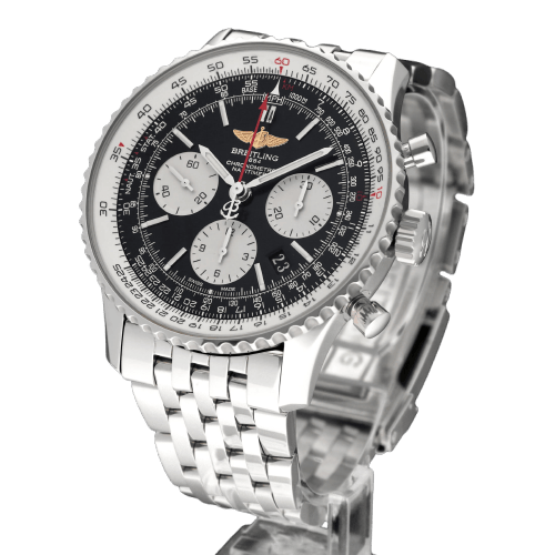 Montre Breitling Navitimer 01 - Montre automatique acier 43 mm AB0120 58 Facettes BTL/NVT/090