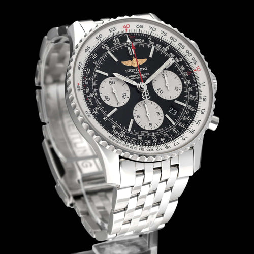 Montre Breitling Navitimer 01 - Montre automatique acier 43 mm AB0120 58 Facettes BTL/NVT/090