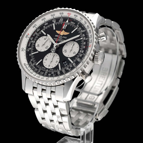 Montre Breitling Navitimer 01 - Montre automatique acier 43 mm AB0120 58 Facettes BTL/NVT/090