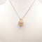 Collier Collier - Pendentif clochette en or blanc et or jaune 18 ct diamants 58 Facettes
