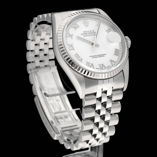 Montre Rolex Datejust 16234 - Montre automatique 36 mm en acier (2002) 58 Facettes ROL/DJ1/1344
