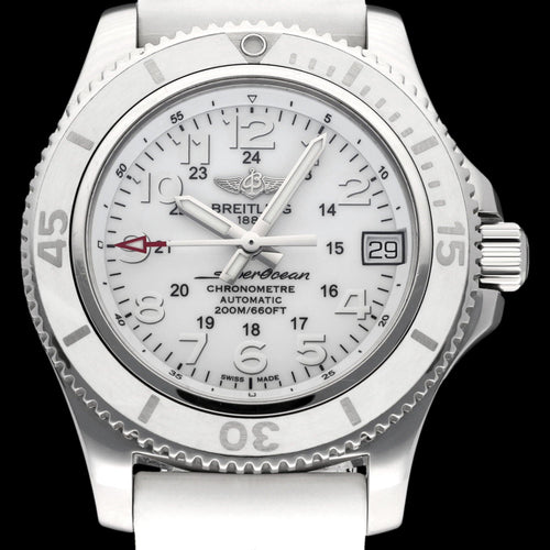 Montre Breitling Superocean II - Montre 36 mm en acier, réf. A17312 58 Facettes BTL/SOC/116