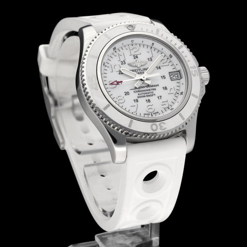 Montre Breitling Superocean II - Montre 36 mm en acier, réf. A17312 58 Facettes BTL/SOC/116