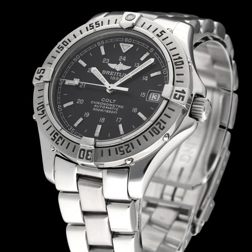 Montre Breitling Colt A17350 - Montre automatique en acier 38 mm avec boîte et papiers 58 Facettes BTL/CLT/030
