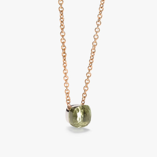 Collier Pomellato Nudo - Collier en or rose 18K avec prasiolite 42 cm 58 Facettes UKA000131S0