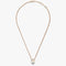 Collier Pomellato Nudo - Collier en or rose 18K et topaze blanche 42 cm 58 Facettes UKA000132S0