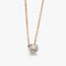 Collier Pomellato Nudo - Collier en or rose 18K et topaze blanche 42 cm 58 Facettes UKA000132S0