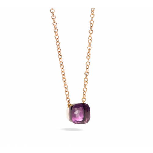 Collier Pomellato Nudo - Collier en or rose 18K avec améthyste, 42 cm 58 Facettes UKA000133S0