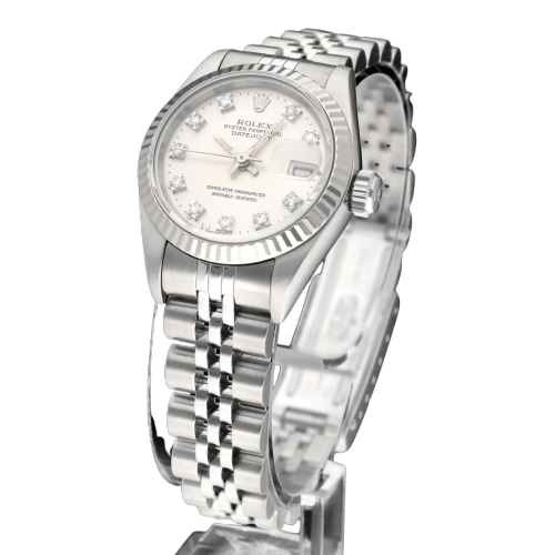 Montre Rolex Lady-Datejust - Montre dame 26 mm réf. 69174G avec boîte et papiers (1997) 58 Facettes ROL/LDJ/605