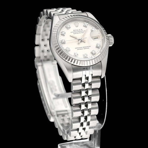 Montre Rolex Lady-Datejust - Montre dame 26 mm réf. 69174G avec boîte et papiers (1997) 58 Facettes ROL/LDJ/605