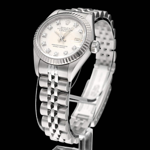Montre Rolex Lady-Datejust - Montre dame 26 mm réf. 69174G avec boîte et papiers (1997) 58 Facettes ROL/LDJ/605