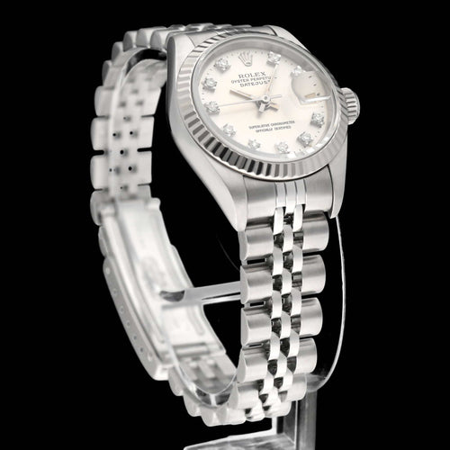 Montre Rolex Lady-Datejust - Montre dame 26 mm réf. 69174G avec boîte et papiers (1997) 58 Facettes ROL/LDJ/605
