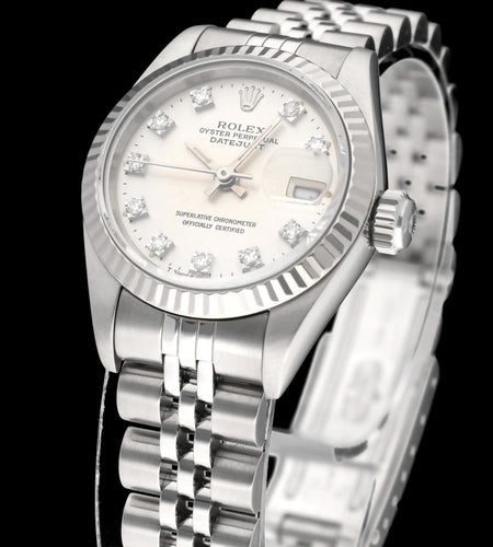 Montre Rolex Lady-Datejust - Montre dame 26 mm réf. 69174G avec boîte et papiers (1997) 58 Facettes ROL/LDJ/605