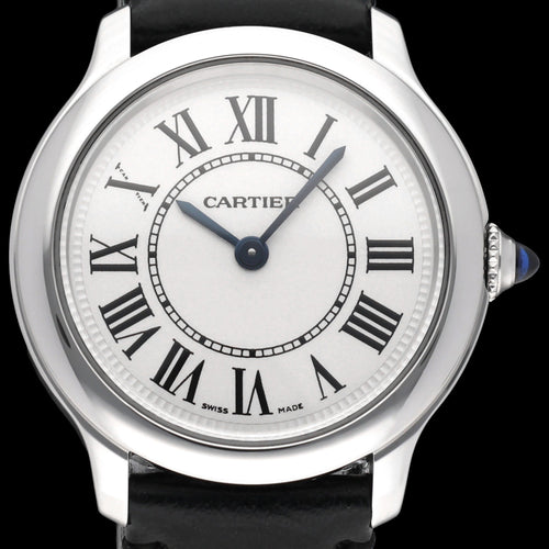 Montre Cartier Ronde de Cartier - Montre quartz WSRN0030 en acier 29 mm 58 Facettes CRT/MST/011