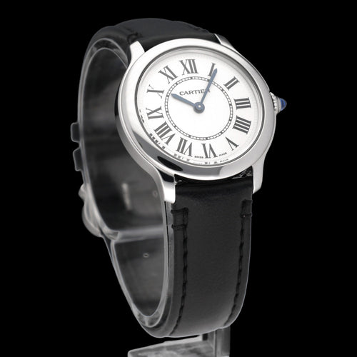 Montre Cartier Ronde de Cartier - Montre quartz WSRN0030 en acier 29 mm 58 Facettes CRT/MST/011