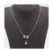 Collier Collier vintage 1966 - Or blanc 18 kt, diamants, opale et émeraudes 58 Facettes UKD102949JC