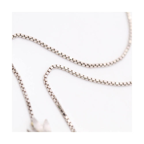 Collier Collier vintage 1966 - Or blanc 18 kt, diamants, opale et émeraudes 58 Facettes UKD102949JC