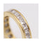 Bague Bague alliance - 24 diamants taille princesse en or jaune 18 kt 58 Facettes UKD358768JC