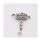 Pendentif Belle Époque - Pendentif en or blanc 18 kt, diamants et perle 58 Facettes UKD358774JC