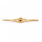 Broche Broche isabelline - Broche en or jaune 18 kt, diamants et rubis 58 Facettes UKD358775JC