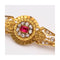 Broche Broche isabelline - Broche en or jaune 18 kt, diamants et rubis 58 Facettes UKD358775JC
