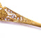 Broche Broche isabelline - Broche en or jaune 18 kt, diamants et rubis 58 Facettes UKD358775JC