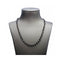 Collier Collier chapelet - Collier en or blanc 18 ct et diamants noirs 58 Facettes UKD359131VN
