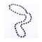 Collier Collier chapelet - Collier en or blanc 18 ct et diamants noirs 58 Facettes UKD359131VN