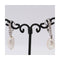 Boucles d'oreilles Boucles d’oreilles - Perles baroques et diamants en or blanc 18 ct 58 Facettes UKD359537JC