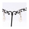 Boucles d'oreilles Boucles d’oreilles - Perles baroques et diamants en or blanc 18 ct 58 Facettes UKD359537JC