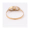 Bague NIN - Bague enfant en or jaune 18 ct et platine 950, diamants 58 Facettes UKD359565JC