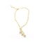 Collier Collier - Chaîne à cœurs en or bicolore 18 kt 58 Facettes UKD359655LF