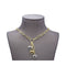 Collier Collier - Chaîne à cœurs en or bicolore 18 kt 58 Facettes UKD359655LF