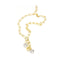 Collier Collier - Chaîne à cœurs en or bicolore 18 kt 58 Facettes UKD359655LF
