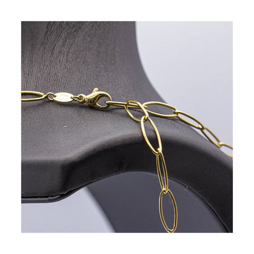 Collier Collier - Chaîne à cœurs en or bicolore 18 kt 58 Facettes UKD359655LF