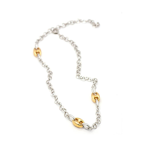 Collier CALAB - Collier en or bicolore 18 ct 58 Facettes UKD359656LF