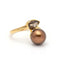Bague FUMME - Bague en or rose 18 kt et quartz fumé 58 Facettes UKD359660LF